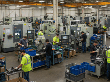 image of people working in a Canadian Factory